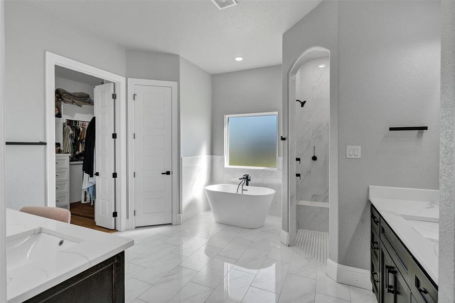 Furnished interior view inside a new home in , Godley (Image 11).