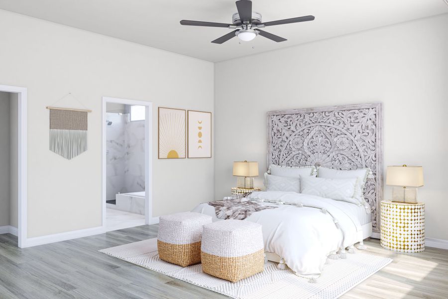 Representative furnished interior of a home built from the Longspur by Tri Pointe Homes in Clopton Farms, Montgomery (Image 11). Representative furnished interior of a home built from the Longspur by Tri Pointe Homes in Clopton Farms, Montgomery (Image 11).