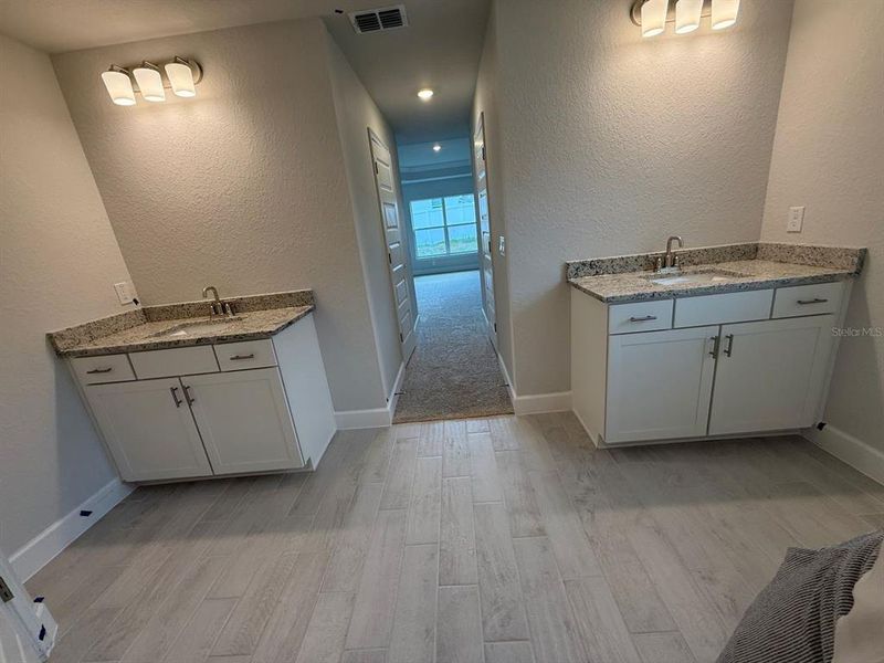 Primary Bathroom Double Vanities