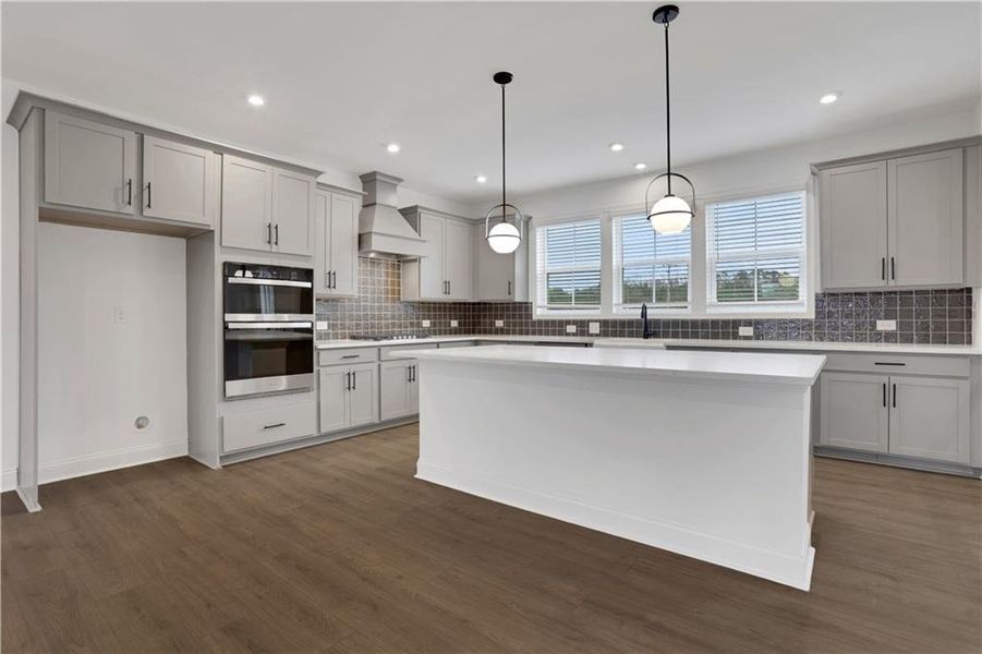 Furnished interior view inside a new home in Towne Village at Suwanee Dam, Sugar Hill (Image 5).