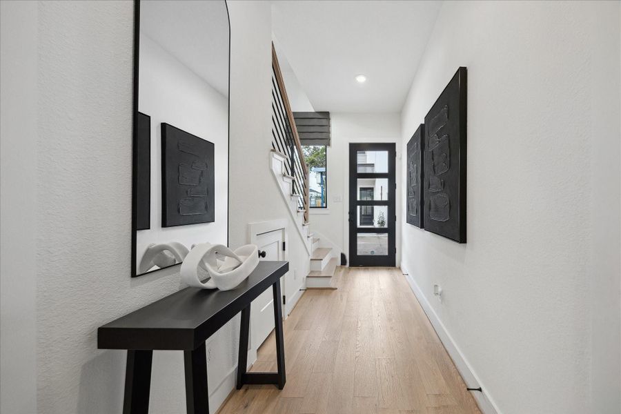 Furnished interior view inside a new home in Caywood Place, Houston (Image 31). Furnished interior view inside a new home in Caywood Place, Houston (Image 31).