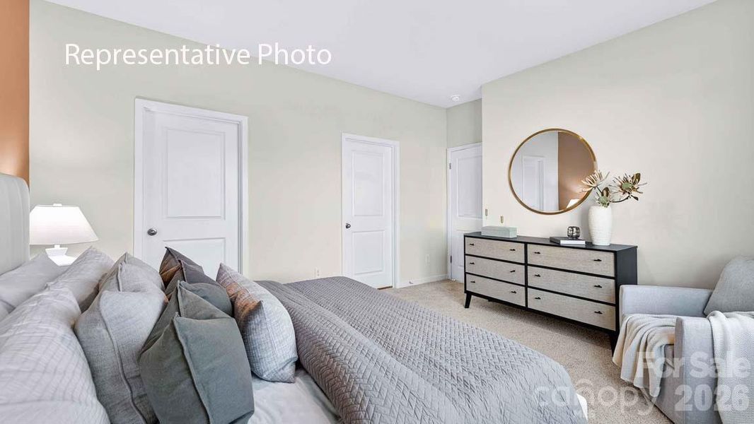 Furnished interior view inside a new home in Stanton, Richburg (Image 14).