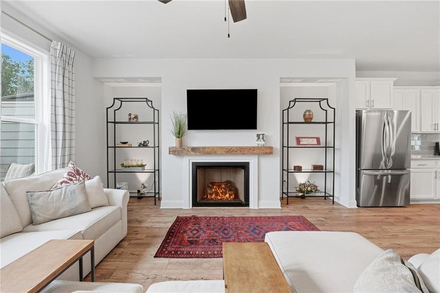 Furnished interior view inside a new home in , Sugar Hill (Image 18).