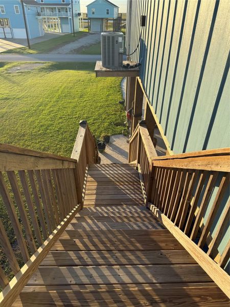 Exterior details and patio area of a home in , Sargent (Image 1).