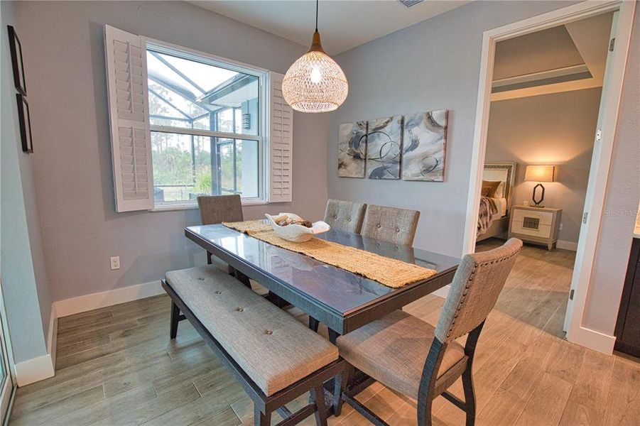 Furnished interior view inside a new home in , Rotonda West (Image 19).