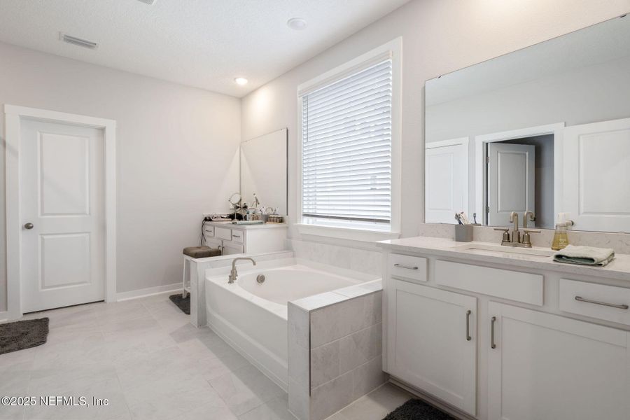 Furnished interior view inside a new home in , Jacksonville (Image 9). Furnished interior view inside a new home in , Jacksonville (Image 9).