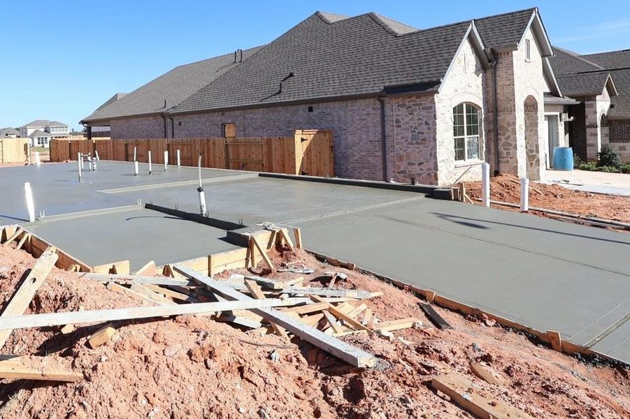 Every foundation at DWH is engineered and it’s inspected three times! We do not do “batch” testing.  Rest easy knowing your foundation comes with a 10 year warranty.