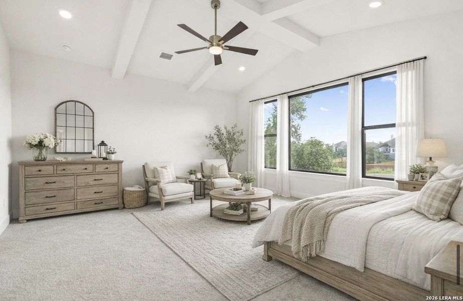 Furnished interior view inside a new home in Arbors at Fair Oaks, Boerne (Image 17).