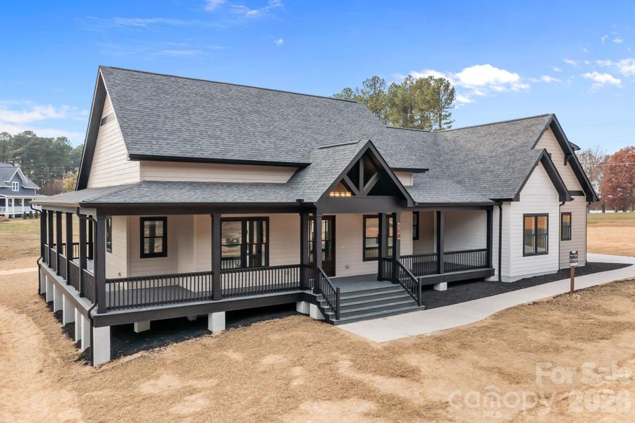 Exterior details and patio area of a home in , Statesville (Image 3).