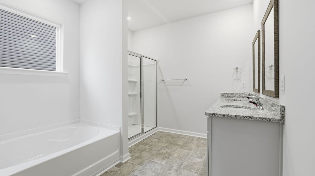 Furnished interior view inside a new home in Waverly Station, Greenwood (Image 12).