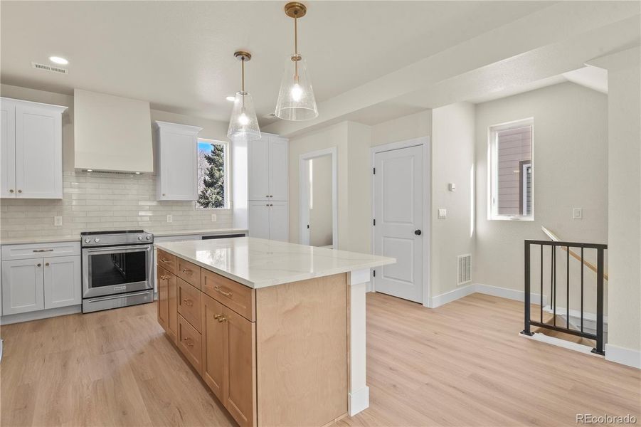 Furnished interior view inside a new home in , Colorado Springs (Image 12).