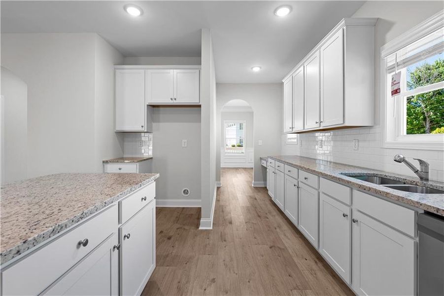 Furnished interior view inside a new home in , Newnan (Image 15).