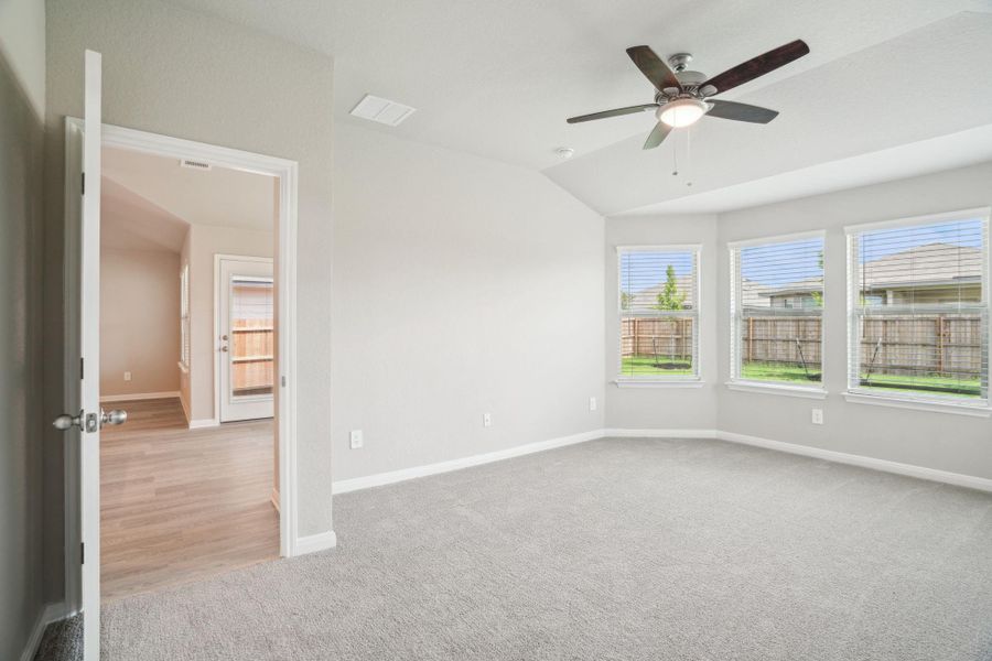 Photo is not of the actual home, but is an inspirational photo of builder’s model home and may depict options, furnishings, and/or decorator features that are not included