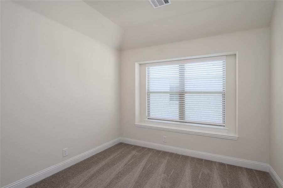 Spacious, unfurnished interior of a new home in Creekview Meadows, Pilot Point (Image 28). Spacious, unfurnished interior of a new home in Creekview Meadows, Pilot Point (Image 28).