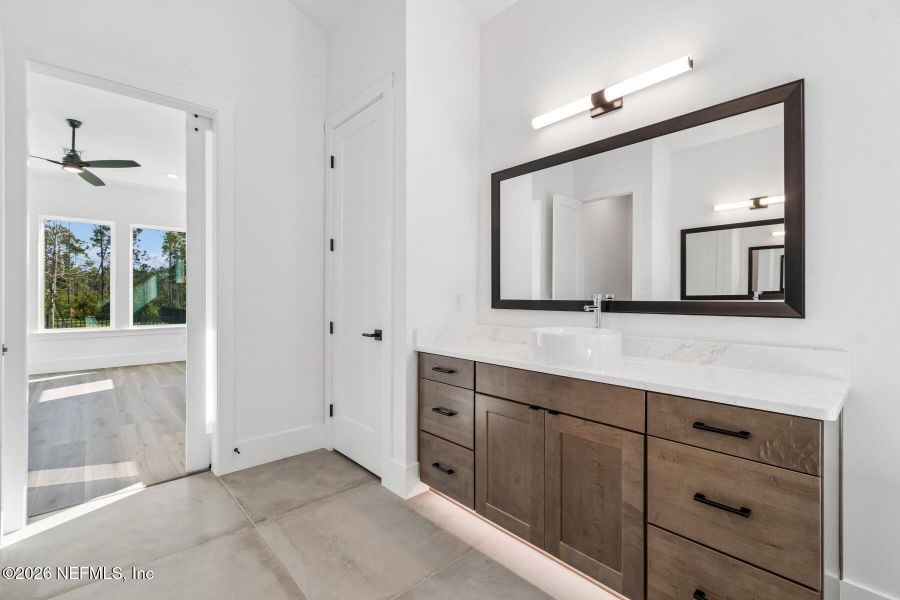 Furnished interior view inside a new home in Coral Ridge at Seabrook 80’, Ponte Vedra (Image 8).