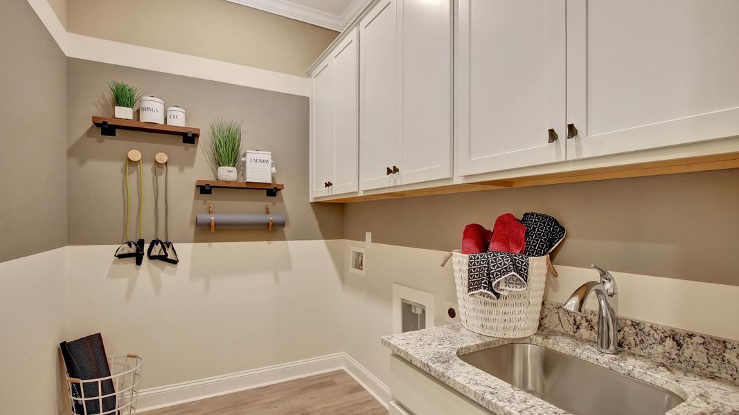 Laundry Room Julia Model | Salt Grass at Ward Creeks