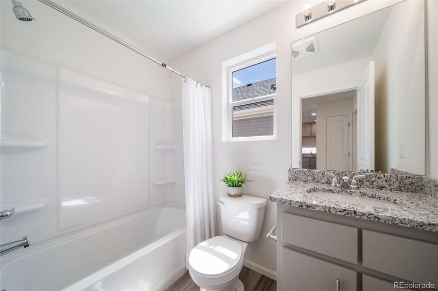 Furnished interior view inside a new home in , Commerce City (Image 18).