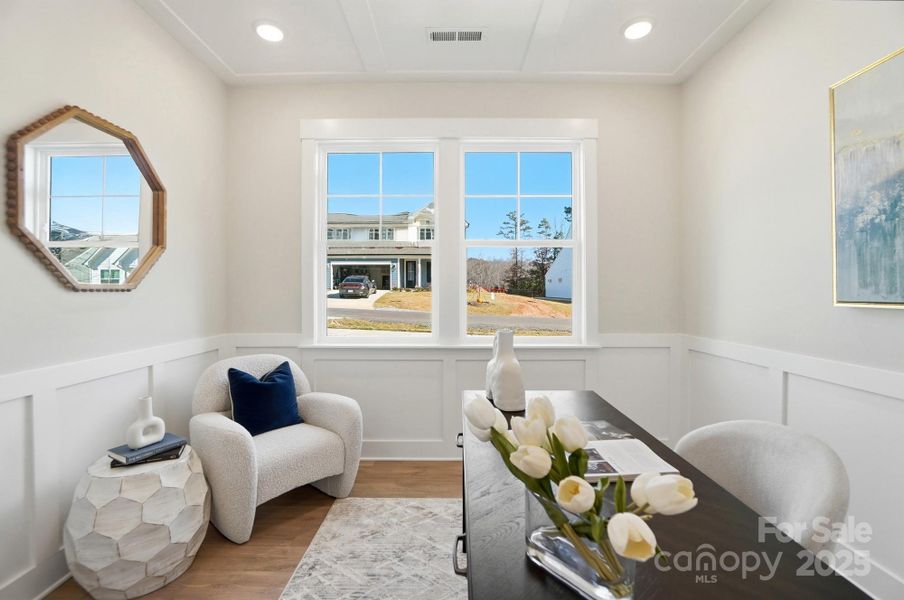 Furnished interior view inside a new home in Rone Creek, Waxhaw (Image 43).