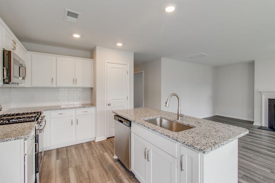 Furnished interior view inside a new home in Ellington, Elgin (Image 10).
