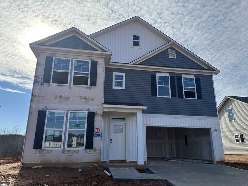 In-progress construction of a new home in Shiloh Trail, Wellford, SC (Image 7).