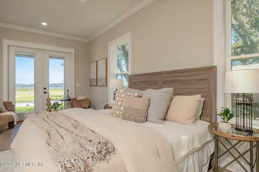 Furnished interior view inside a new home in , St. Augustine (Image 37).