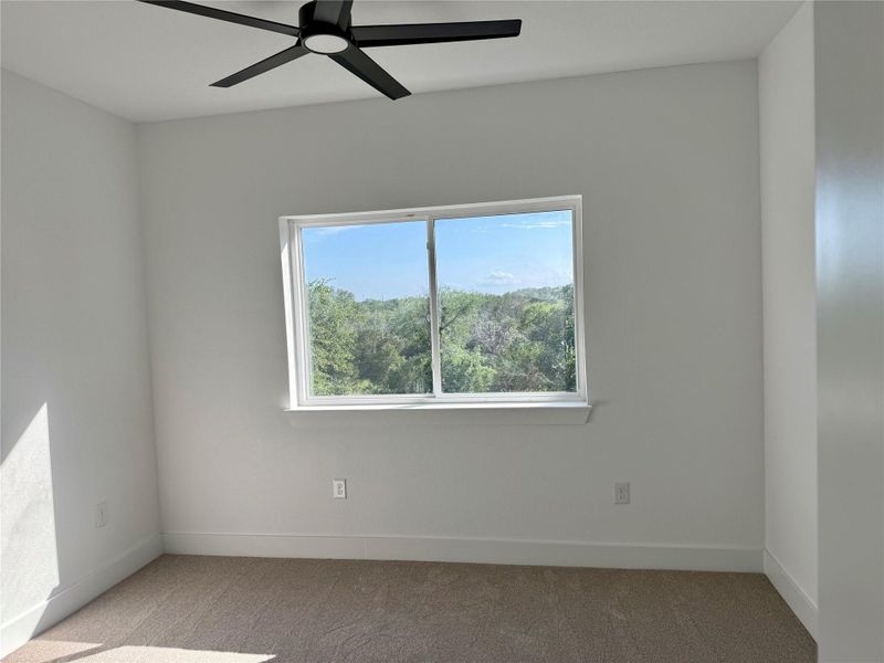 Bedroom 4 upstairs with walk in closet Bedroom 4 upstairs with walk in closet