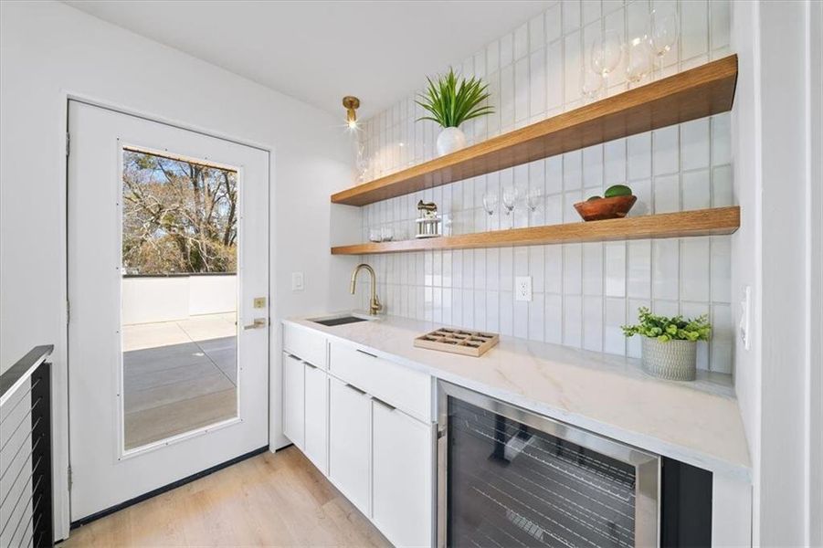 Furnished interior view inside a new home in , Atlanta (Image 10).