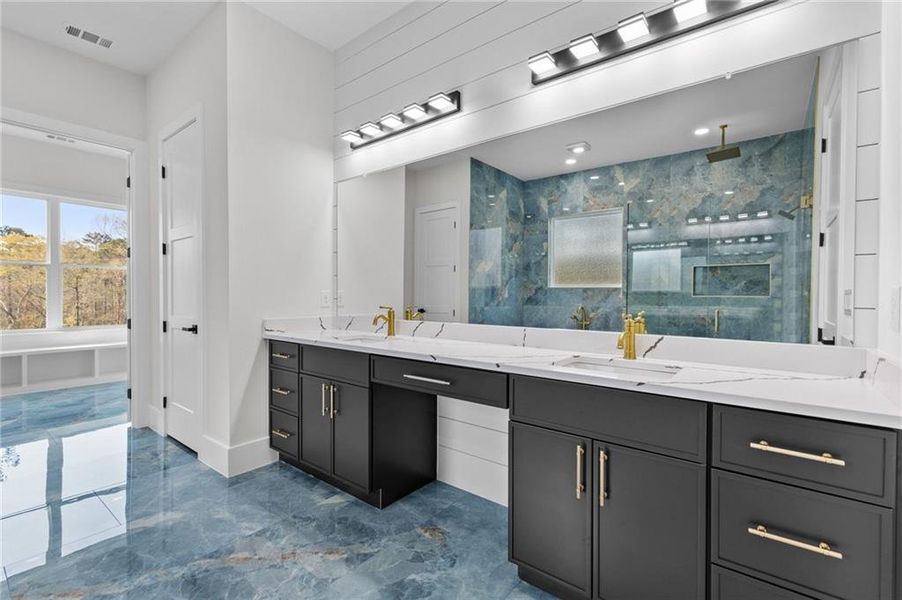 Furnished interior view inside a new home in , Loganville (Image 15).