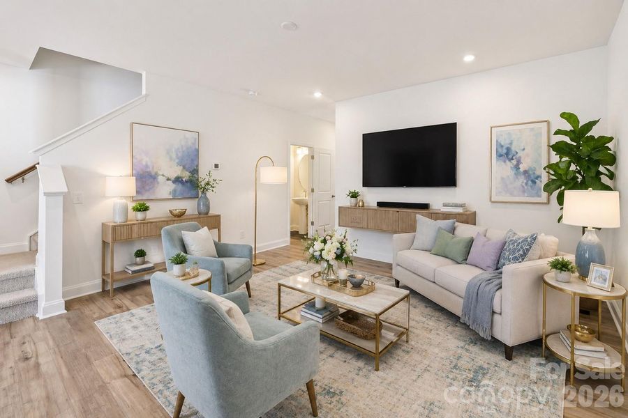 Living Room - Digital Representation.