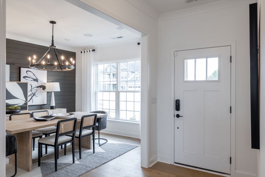 Furnished interior view inside a new home in Forest Creek, Waxhaw (Image 6).