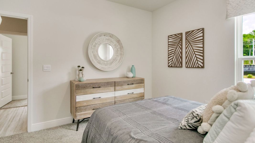 Furnished interior view inside a new home in Ashton Park Phase III, Freeport (Image 28).