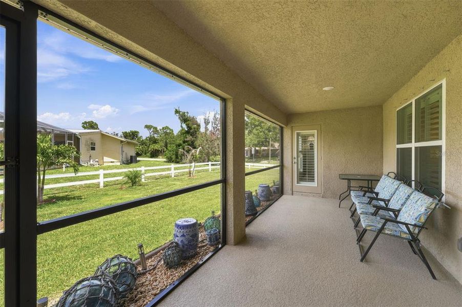 Exterior details and patio area of a home in , North Port (Image 3). Exterior details and patio area of a home in , North Port (Image 3).
