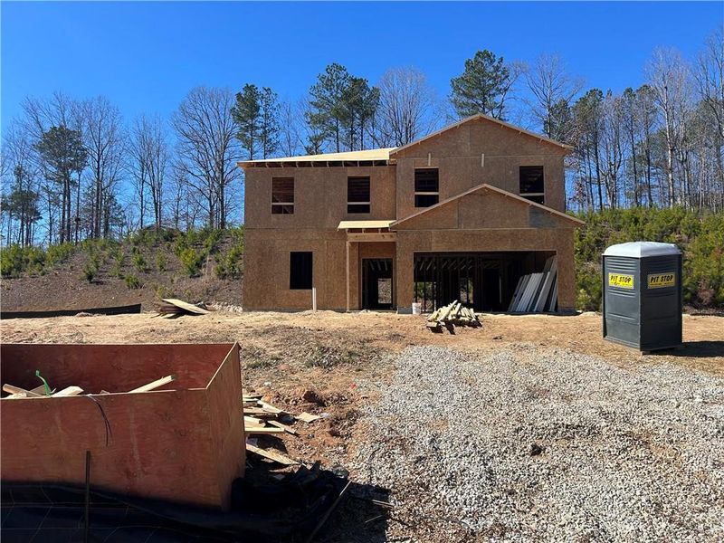 In-progress construction of a new home in , Conyers, GA (Image 8).