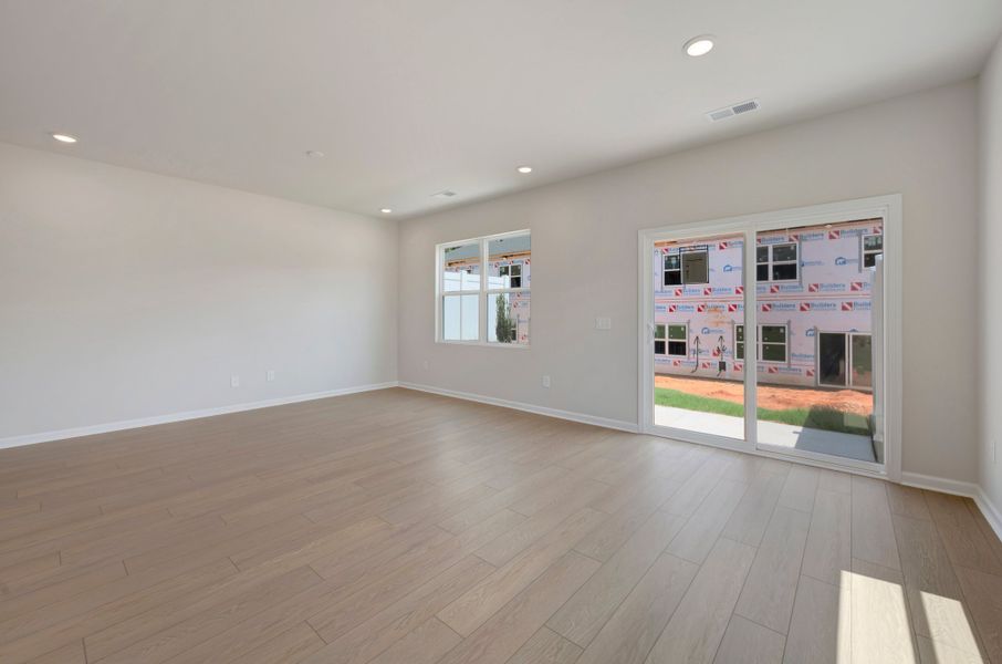 Spacious, unfurnished interior of a new home in Amplitude, Charlotte (Image 16). Spacious, unfurnished interior of a new home in Amplitude, Charlotte (Image 16).