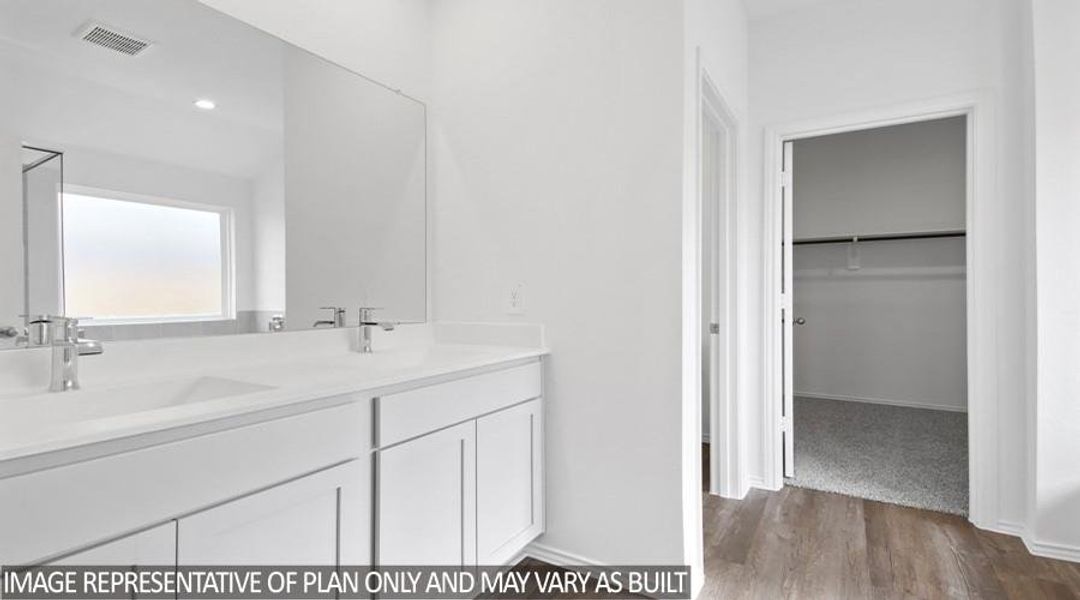 Furnished interior view inside a new home in Newport Pointe, Crosby (Image 6).