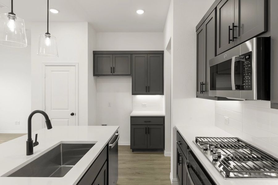 Kitchen featuring the Minimalist Collection Kitchen featuring the Minimalist Collection