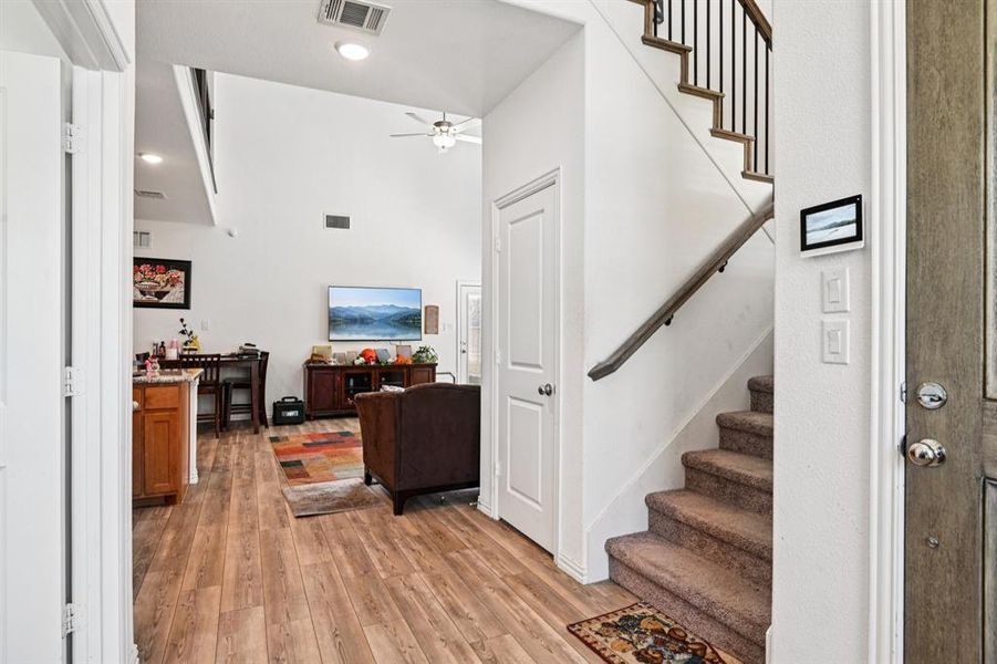 Furnished interior view inside a new home in , Garland (Image 9). Furnished interior view inside a new home in , Garland (Image 9).