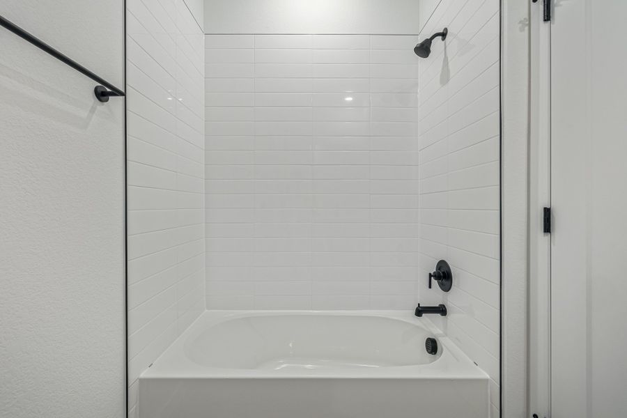 Furnished interior view inside a new home in Painted Prairie, Aurora (Image 15).