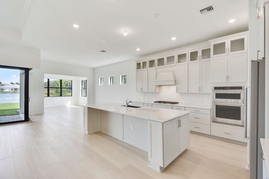 Furnished interior view inside a new home in Greyhawk Landing, Lake Worth (Image 5).