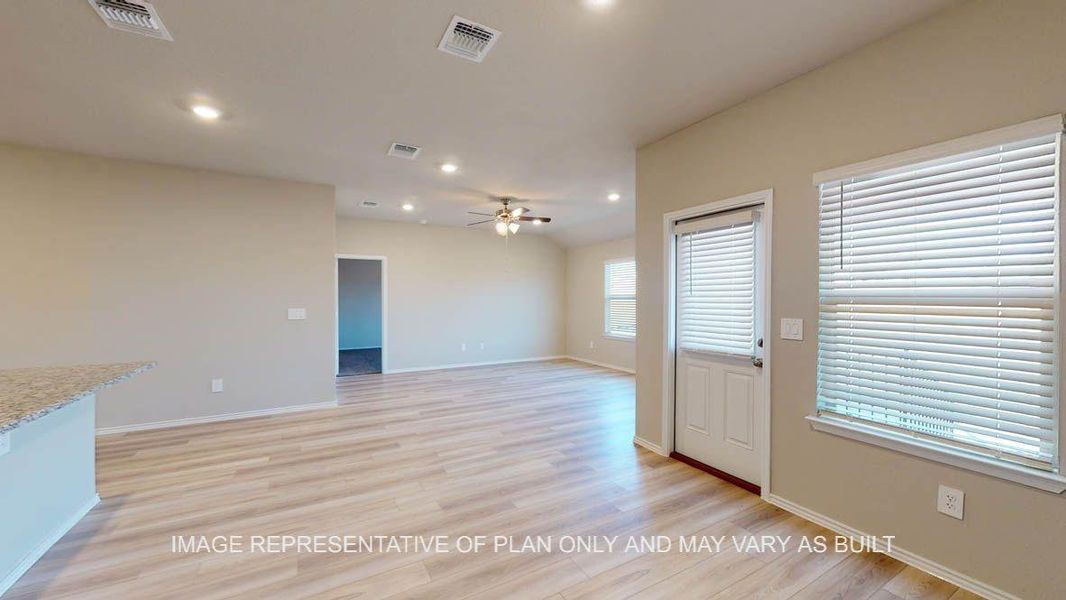 Spacious, unfurnished interior of a new home in Highland Village, Nome (Image 17). Spacious, unfurnished interior of a new home in Highland Village, Nome (Image 17).
