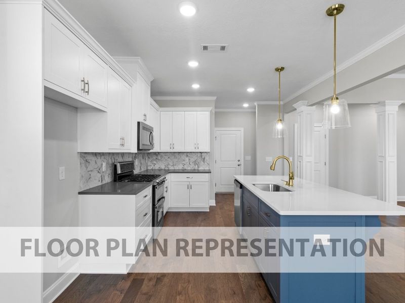 Kitchen | Townsend II Plan by Ivey Homes Kitchen | Townsend II Plan by Ivey Homes