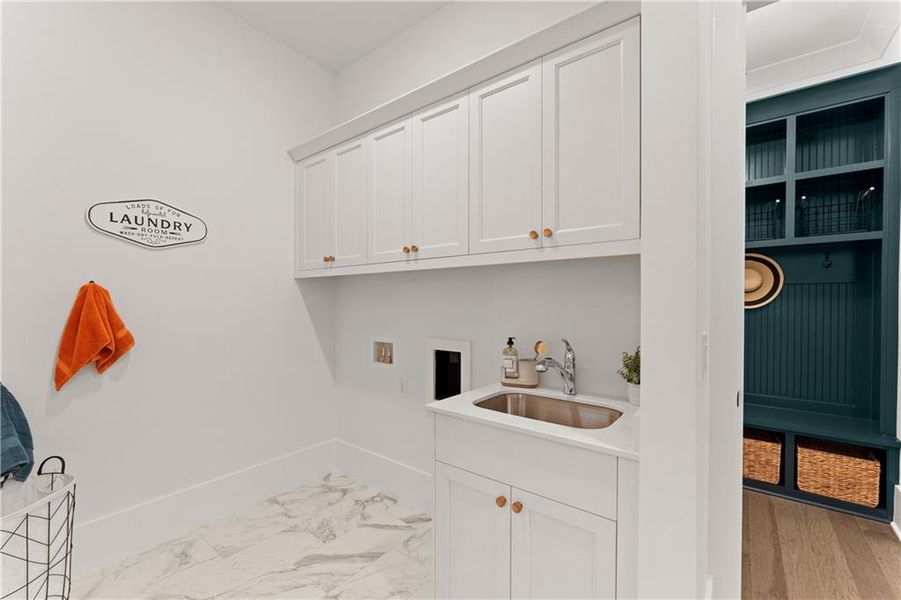 Furnished interior view inside a new home in Woodford, Acworth (Image 12).