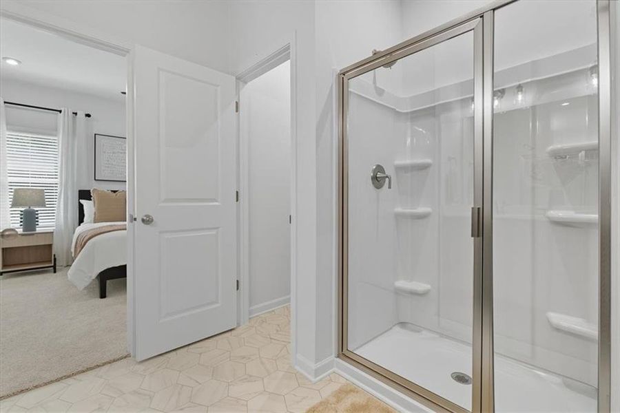 Furnished interior view inside a new home in Meadow Pines, Dallas (Image 29). Furnished interior view inside a new home in Meadow Pines, Dallas (Image 29).