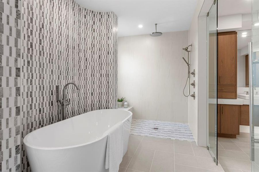 Furnished interior view inside a new home in , Tampa (Image 48). Furnished interior view inside a new home in , Tampa (Image 48).