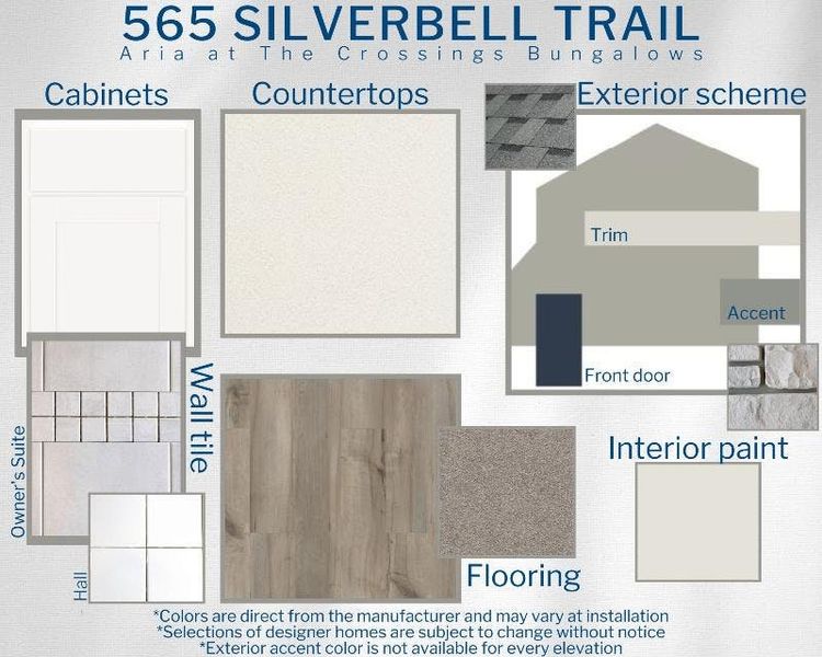 Aria - Colors For This Home Aria - Colors For This Home