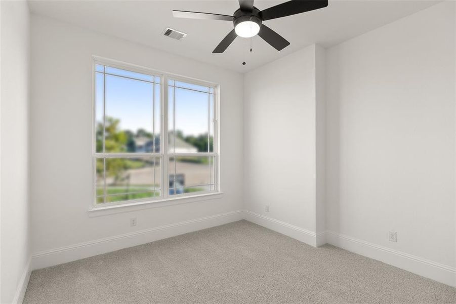 Spacious, unfurnished interior of a new home in Fulshear Lakes, Fulshear (Image 24). Spacious, unfurnished interior of a new home in Fulshear Lakes, Fulshear (Image 24).