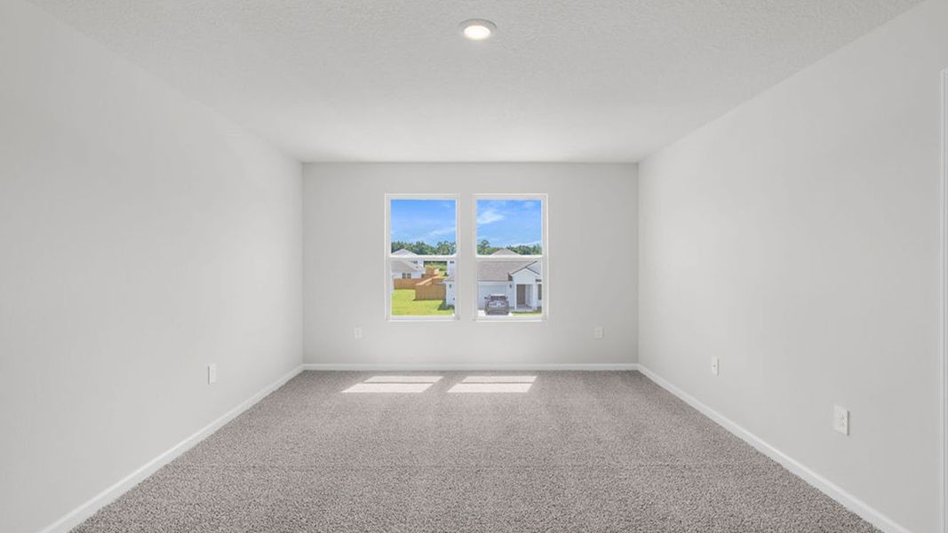 Spacious, unfurnished interior of a new home in Wesley Park, Crawfordville (Image 33).