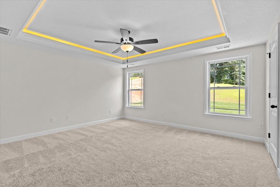 Representative unfurnished interior of a home built from the Ridge by Enchanted Homes in Lonesome Dove, San Antonio (Image 13).