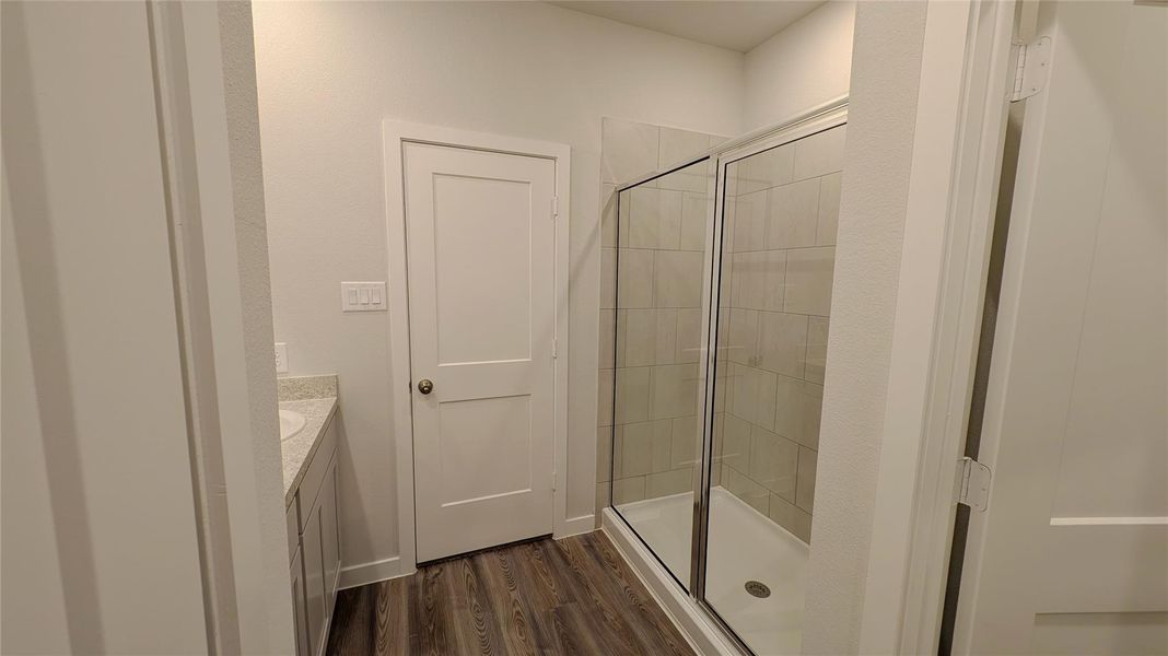 Master Bathroom with walk-in shower