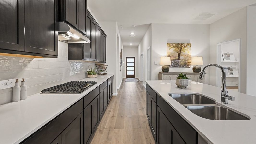 Representative furnished interior of a home built from the Vail by D.R. Horton in Madera, Royse City (Image 6). Representative furnished interior of a home built from the Vail by D.R. Horton in Madera, Royse City (Image 6).
